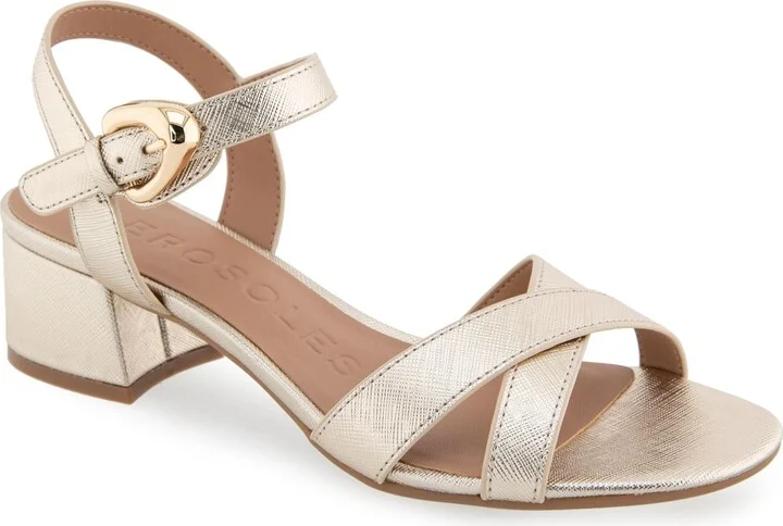 Gold Metallic Textured Faux Leather
