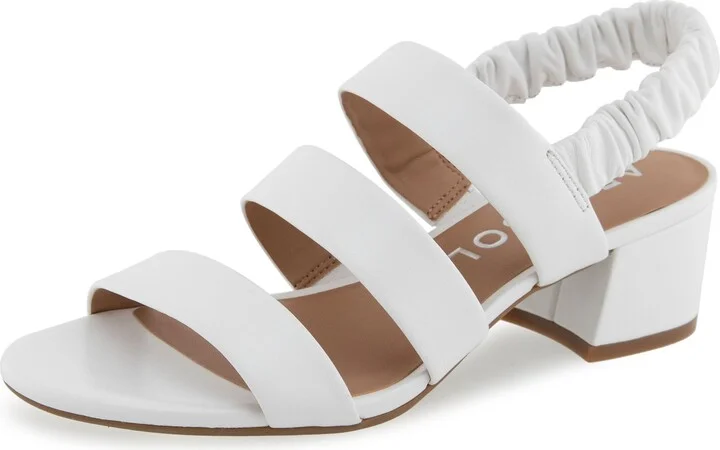 Bright White Leather