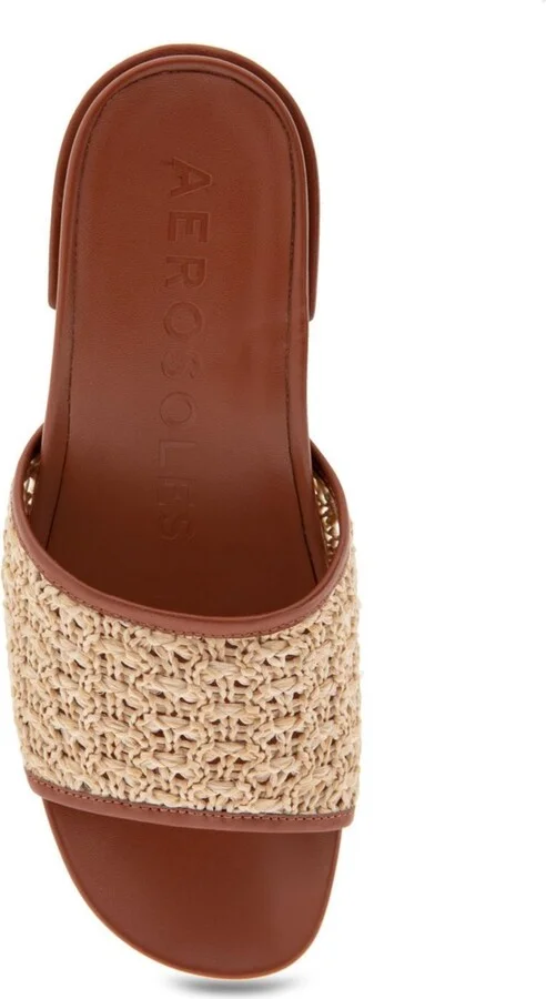 Aerosoles Women's Clark Slip-On Chucky Heel Sandals - Image 4