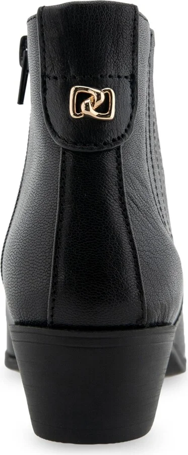 Aerosoles Women's Claus Buckle Ornament Booties - Image 3