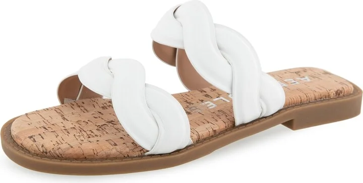 Bright White Faux Leather