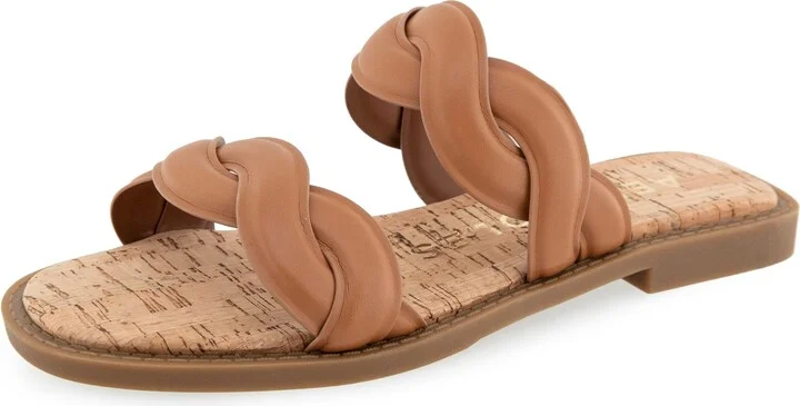 Tan Faux Leather