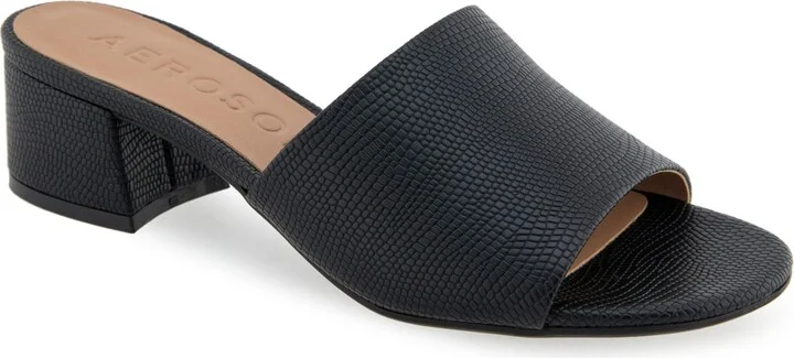 Black Lizard Embossed Faux Leather
