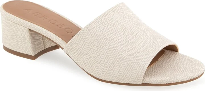 Eggnog Lizard Embossed Faux Leather
