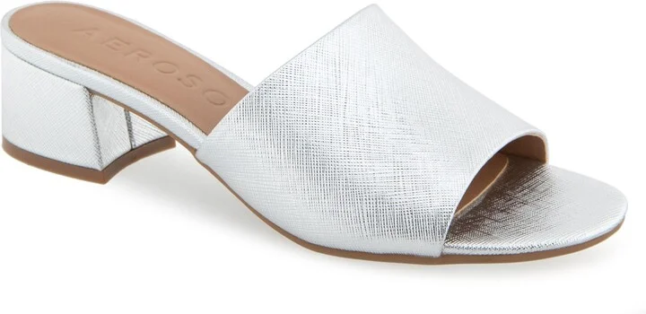 Aerosoles Women's Como Round Toe Slide Sandals