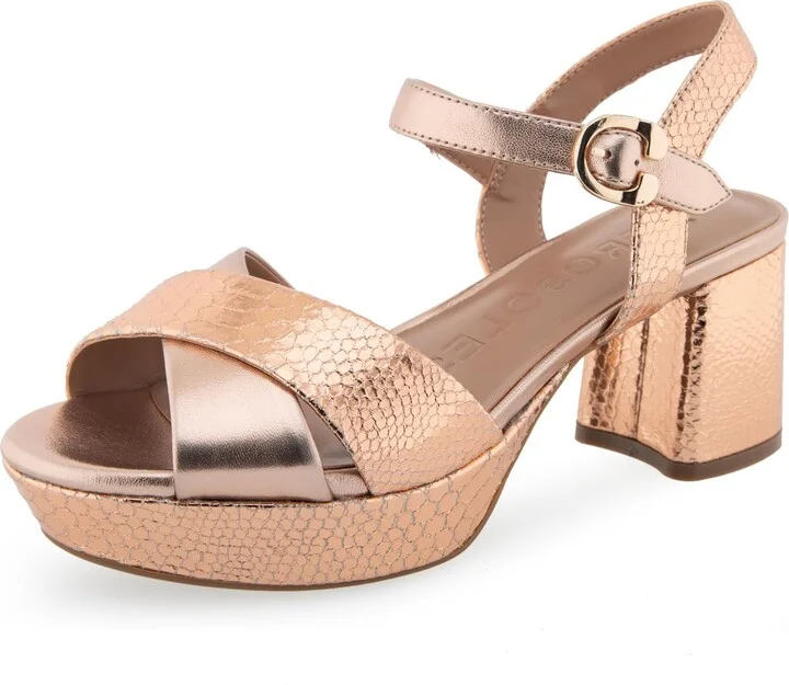 Rose Gold Leather