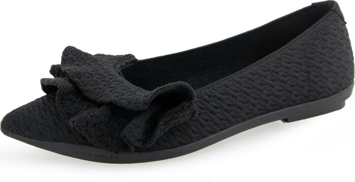 Black Textured Knit Fabric