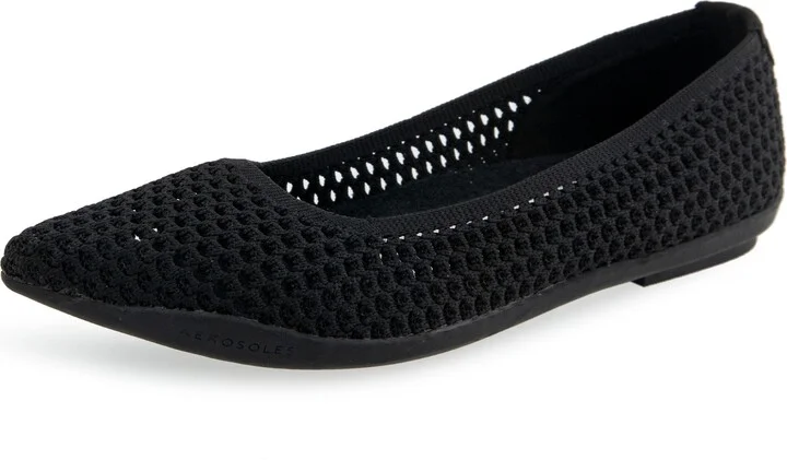 Black Textured Knit Fabric