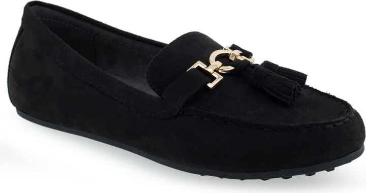 Black Faux Suede