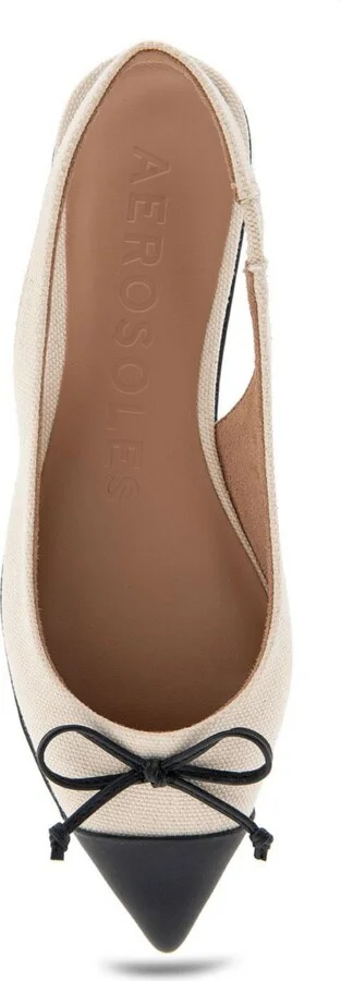 Aerosoles Women's Donna Pointed Toe Slingback Flats - Image 4
