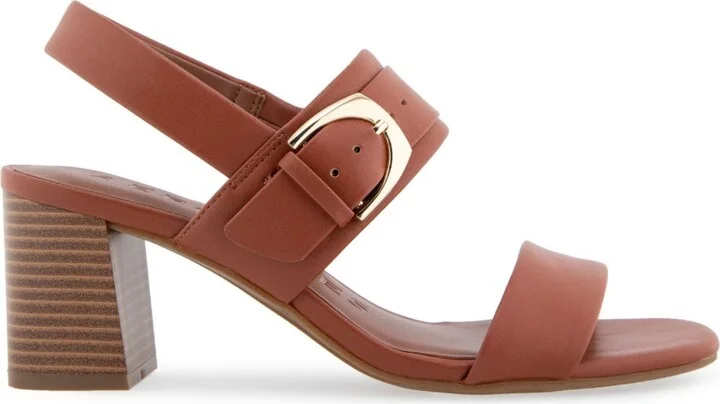 Aerosoles Women's Ellazia Buckle Strap Sandal Heels - Image 2