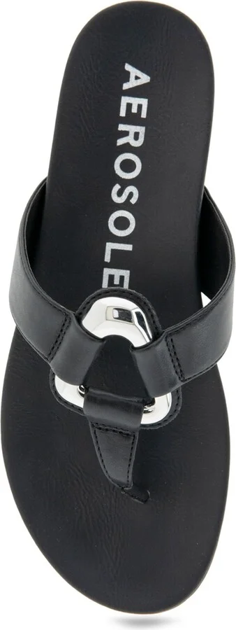 Aerosoles Women's Fallon Round Toe Thong Sandals - Image 4