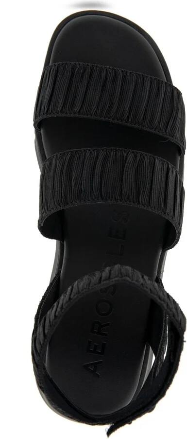 Aerosoles Women's Fiona Round Toe Flatform Sandals - Image 5
