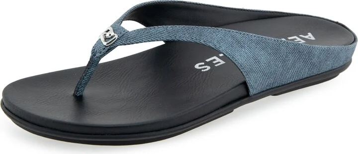 Blue Jean Denim Textured Faux Leather