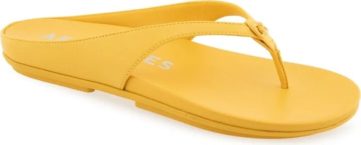 Yellow Freesa Faux Leather