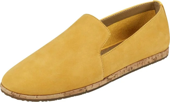 Dark Yellow Nubuck