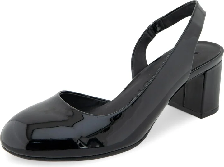 Black Patent Faux Leather