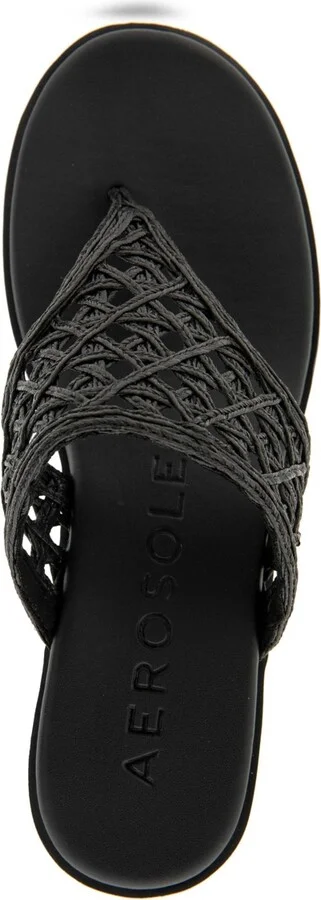 Aerosoles Women's Ivie Round Toe Wedge Sandals - Image 4