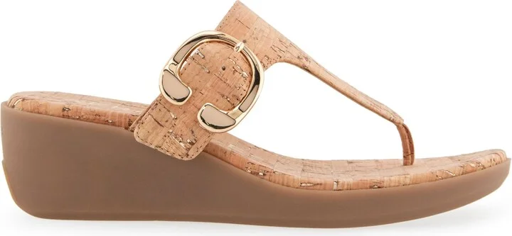 Aerosoles Women's Izola Round Toe Wedge Sandals - Image 6