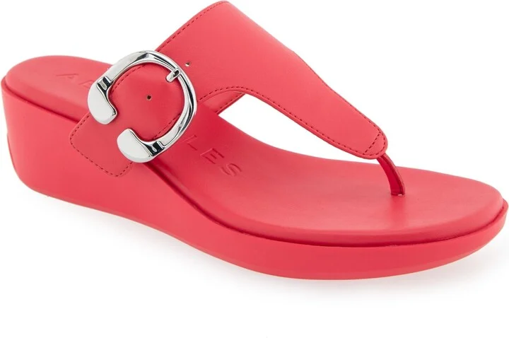 Aerosoles Women's Izola Round Toe Wedge Sandals