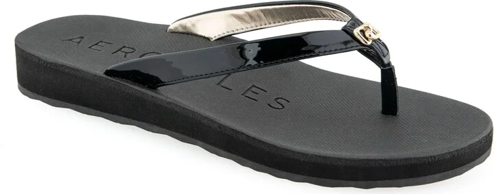 Aerosoles Women's Jace Round Toe Thong Sandals