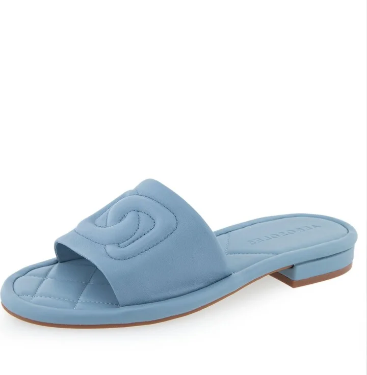 Dusty Blue Leather
