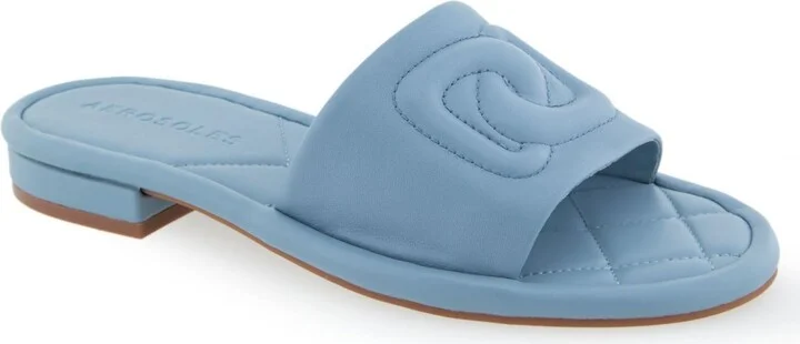 Dusty Blue Leather