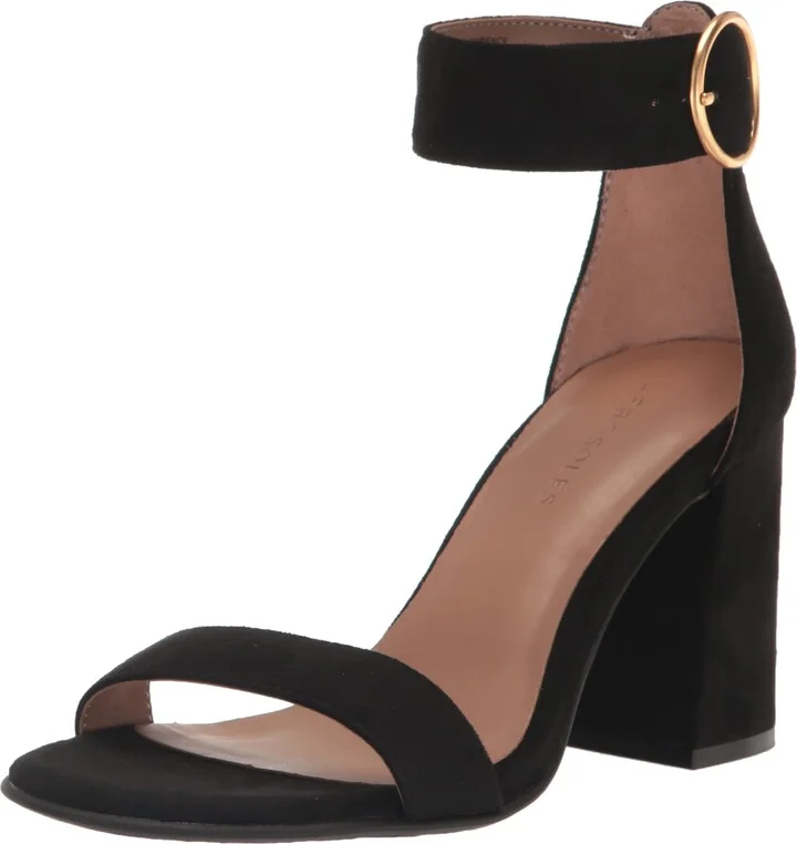 Black Faux Suede