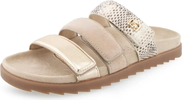 Gold Metallic Leather