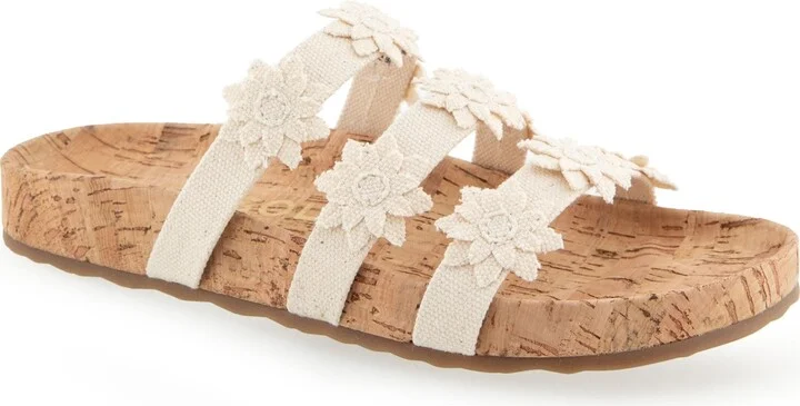 Aerosoles Women's Leflor Round Toe Flatform Sandals