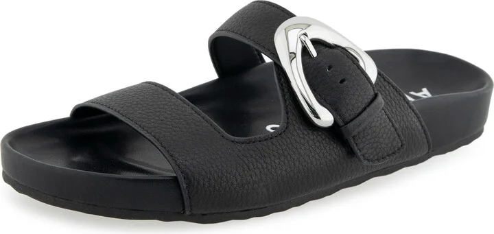 Black Pebbled Leather
