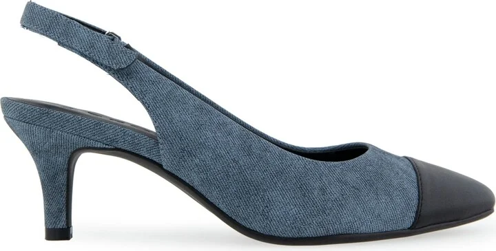 Aerosoles Women's Levi Round Toe Slingback Heels - Image 6