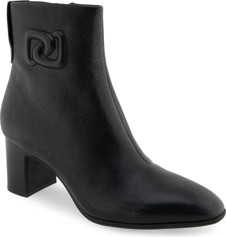 Black Smooth Leather