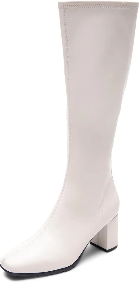 Eggnog Stretch Faux Leather