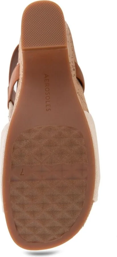 Aerosoles Women's Miki Open Toe Buckle Wedge Sandals - Image 4
