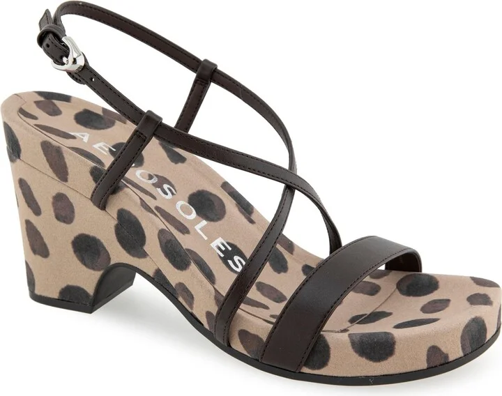 Java Spotted Print Faux Leather