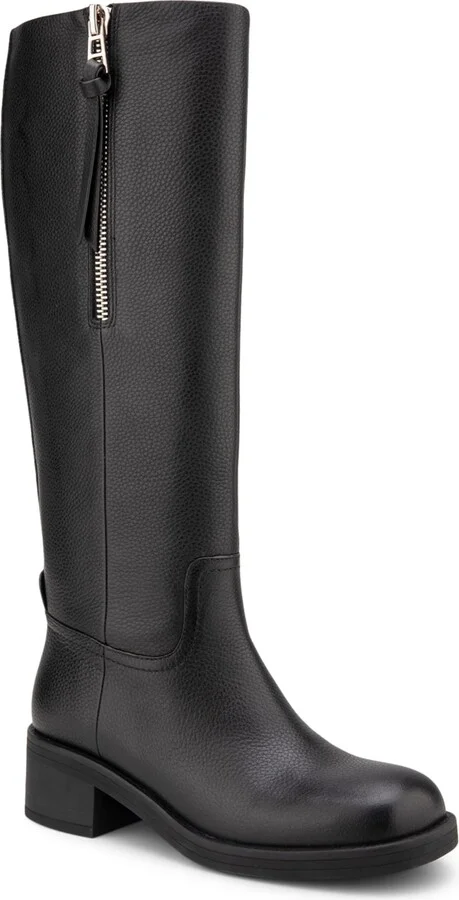 Black Pebbled Leather