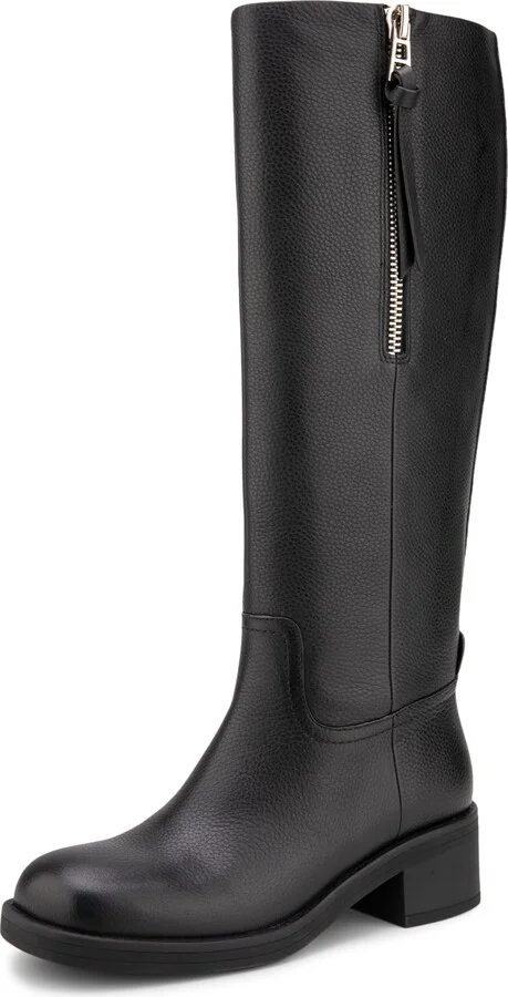 Black Pebble Leather