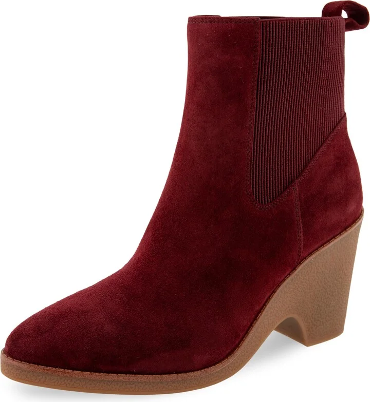 Burgundy Suede