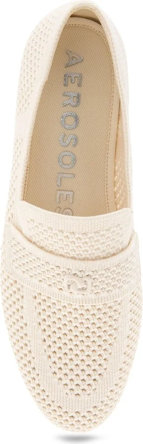 Aerosoles Women's Nanti Knit Smoking Almond Toe Slipper Flats - Image 8