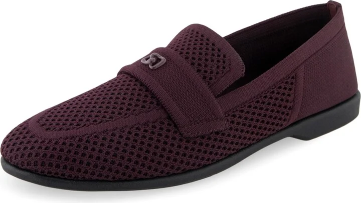 Deep Aubergine Knit Fabric
