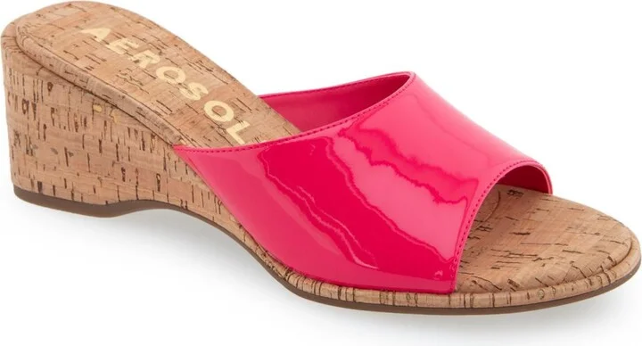 Virtual Pink Patent Polyurethane