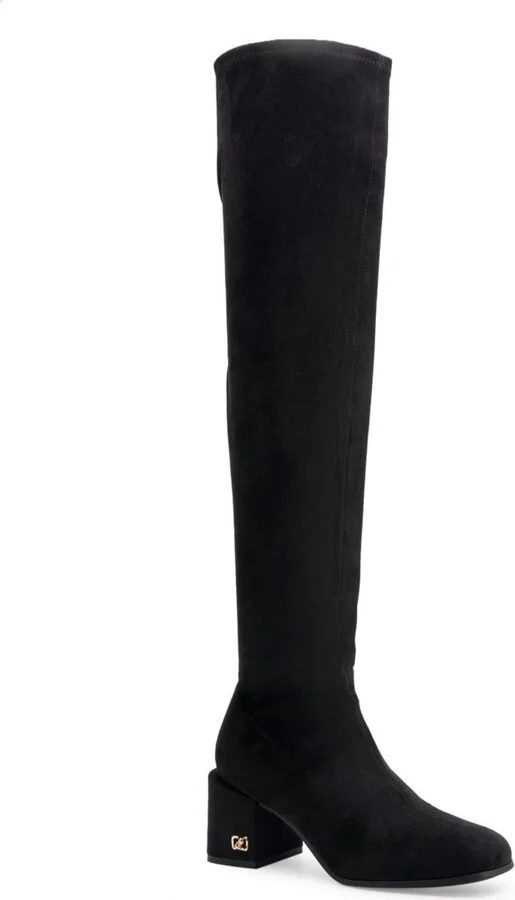 Aerosoles Women's Oreti Tall Dress Boot Mid Heel