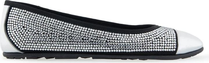 Aerosoles Women's Pierre Casual Ballet Wedge - Black, Clear - Image 2
