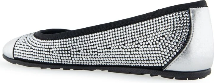 Aerosoles Women's Pierre Casual Ballet Wedge - Black, Clear - Image 6