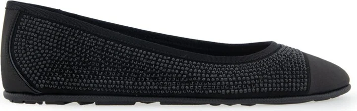 Aerosoles Women's Pierre Casual Ballet Wedge - Black, Clear - Image 7