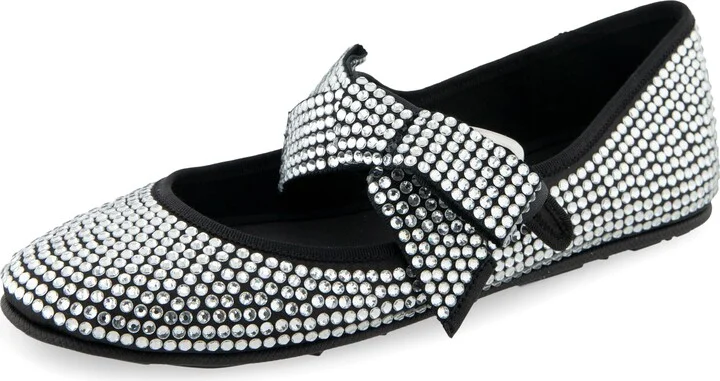 Black Satin Fabric/Crystals
