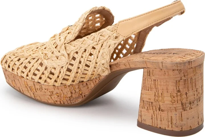Aerosoles Women's Santiago Raffia Platform Pumps - Image 6