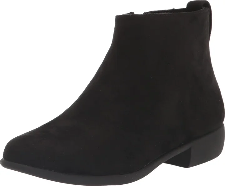 Black Faux Suede