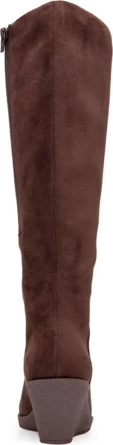 Aerosoles Women's Tall Binocular Regular Calf Wedge Boots - Image 7